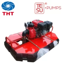 Máy bơm chạy xăng đặt nổi TESU TSHP50 8HP
